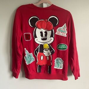 Disney Red Fleece Pullover from Shanghai City